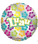 18" Luau Balloon Flowers