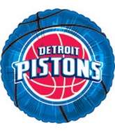 18" NBA Basketball Detroit Pistons Balloon