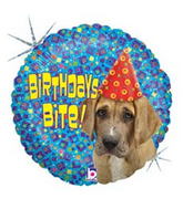 18" Birthday's Bite! Balloon