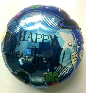18" Happy New Year Party Things! Balloon