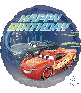 18" Cars 3 Happy Birthday Balloon