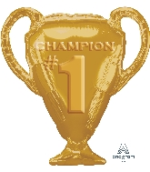 28" Jumbo Gold Trophy Balloon