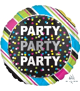 18" Party, Party, Party Balloon