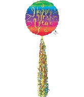 32" Airwalker Colorful New Year Balloon