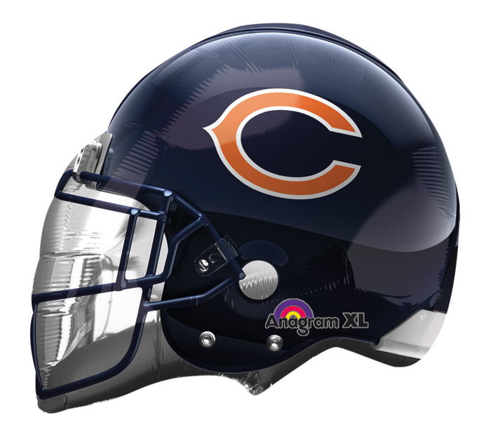 21 inch Anagram NFL Chicago Bears Football Helmet Foil Balloon - 26280