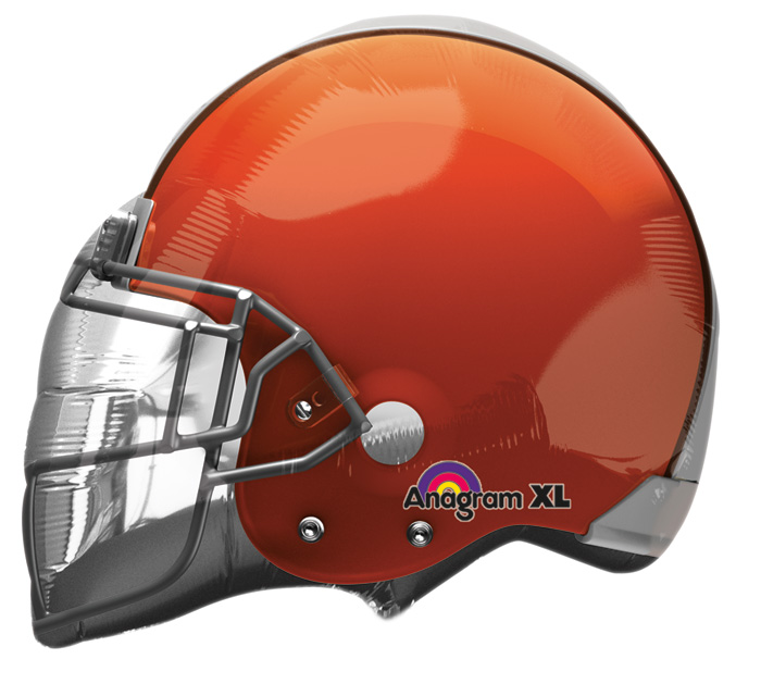 CLEVELAND BROWNS NFL Football Helmet with CHROME MIRROR Visor