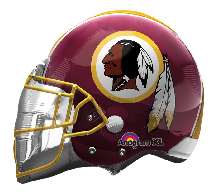 Junior Shape Washington Redskins NFL Football Team Colors Balloon