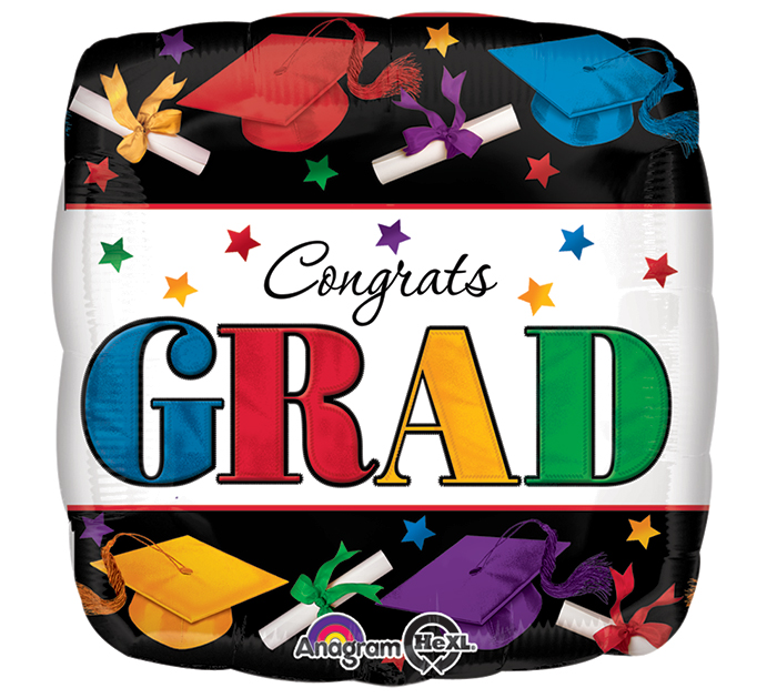 Bargain Balloons - Graduation Mylar Balloons and Foil Balloons