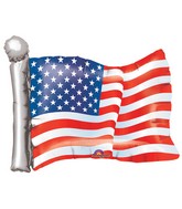 27" Jumbo American Flag Balloon