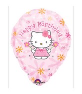18" Hello Kitty Happy Birthday Personalize