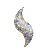 19" Airfill Only Mini Holo Fireworks Curve Balloon