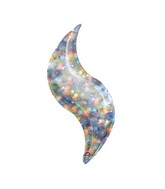 42" SuperShape Holo Fireworks Curve Balloon
