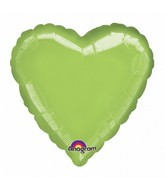 32" Large Balloon Lime Heart