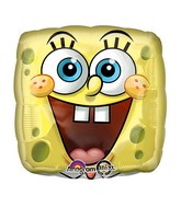 18" SpongeBob Balloon Square Face Foil