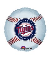 18" MLB Minnesota Twins Baseball Balloon