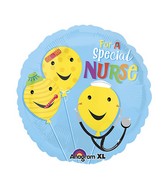 18" For a Special Nurse Balloon Packaged