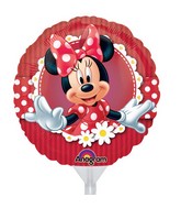 9" Airfill Only Mad About Minnie Balloon