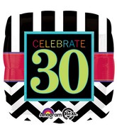 18" Celebrate 30 Balloon