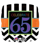 18" Celebrate 65 Balloon