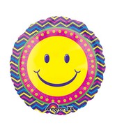 Smiley Mylar Balloons