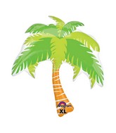 33" SuperShape Summer Scene Palm Tree Balloon