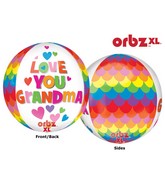 16" Orbz Grandma Balloon Packaged