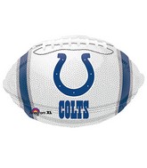 Junior Shape Indianapolis Colts Team Colors Balloon