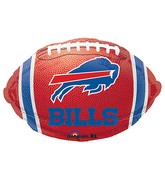 Junior Shape Buffalo Bills NFL Football Team Colors Balloon