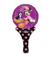 12" Airfill Only Inflate-A-Fun Minnie Witch Balloon