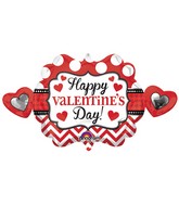 39" Happy Valentines Day Heart Marquee Balloon