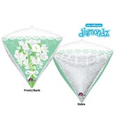 17" Ultrashape Diamondz For the Bride Floral Packaged