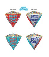 17" Ultrashape Diamondz Happy Birthday Packaged
