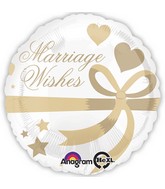 18" Marriage Wishes Balloon