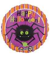 18" Cute Halloween Spider Balloon