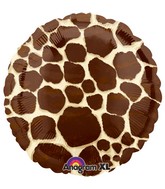 18" Giraffe Balloon Packaged