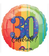 18" ATP A Year to Celebrate 30 Balloon
