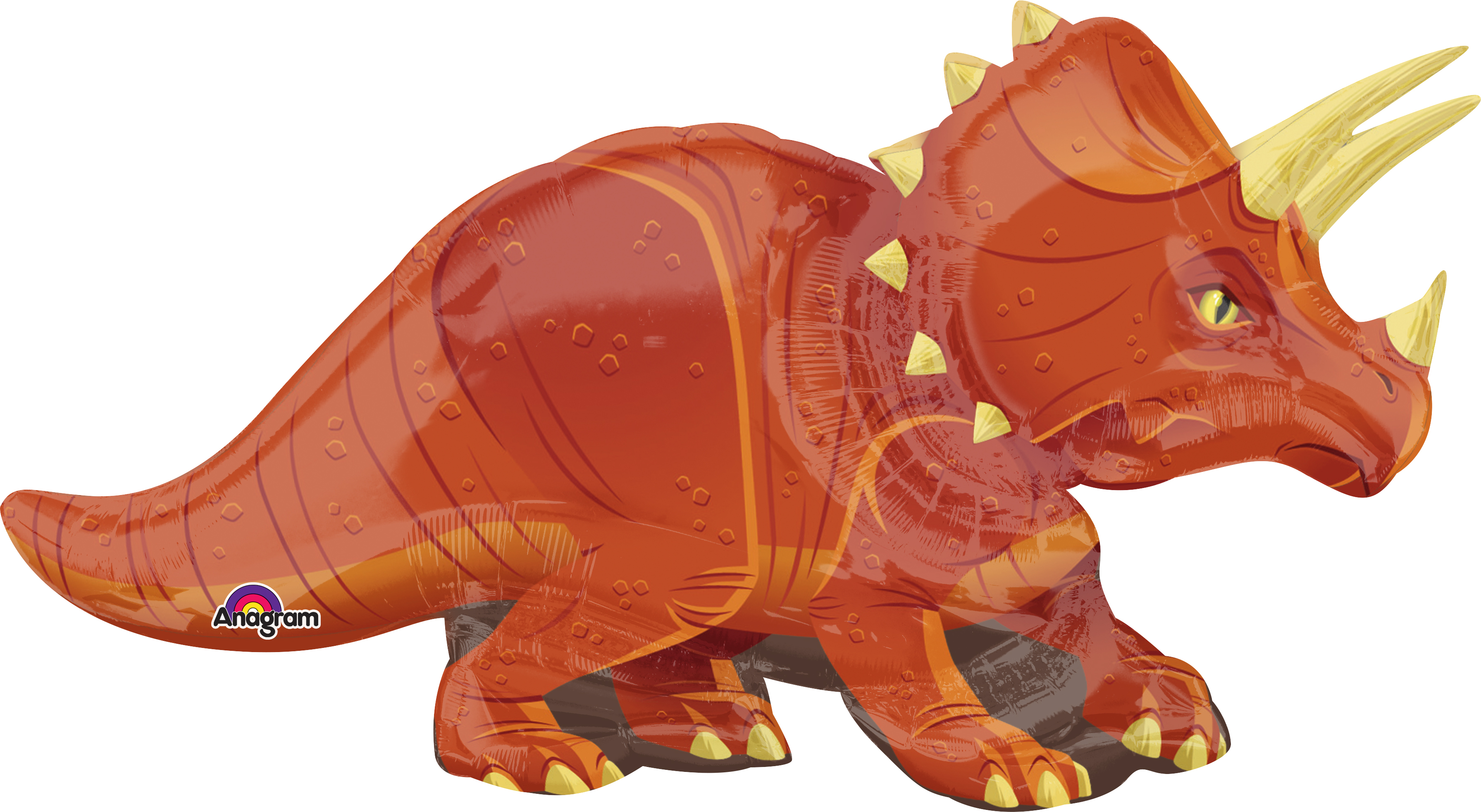 Triceratops Big Super Shape Balloon Helium Dinosaur Fun Party Children Birthday 