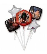 Star Wars The Force Awakens Birthday Packaged Bouquet Balloon
