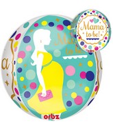 16" Jumbo ORBZ: Mom To Be Balloon Packaged
