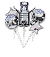 Bouquet NHL Hockey Stanley Cup Balloon Packaged
