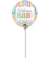 9" Airfill Only Baby Brights Balloon