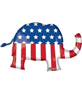 40" Jumbo Election Elephant Balloon