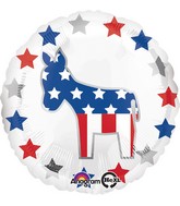 18" Election Donkey Balloon
