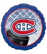 18" Montreal Canadiens NHL Hockey Mylar Balloon