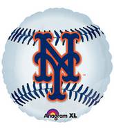 18" MLB New York Mets Baseball Balloon