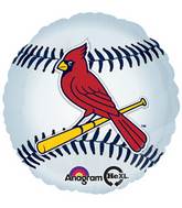18" MLB St. Louis Cardinals Baseball Balloon