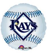 18" MLB Tampa Bay Rays Baseball Balloon