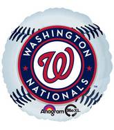 18" MLB Washington Nationals Baseball Balloon