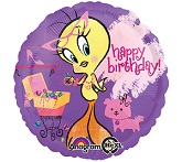 18" Tweety Happy Birthday Balloon