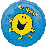 18" Mr. Happy "The Men Show" Balloon